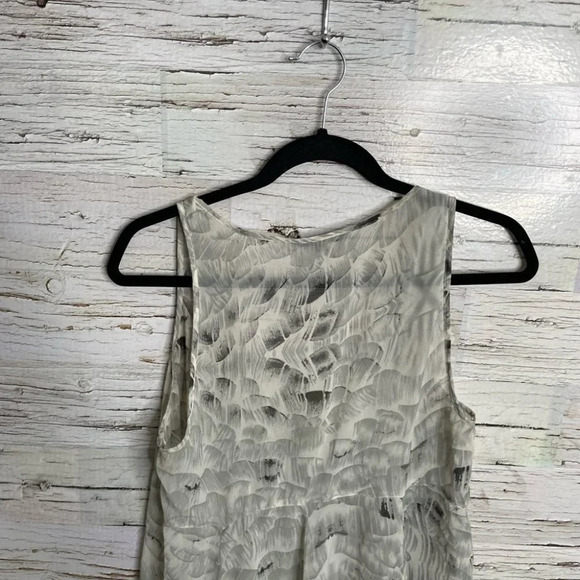 Portmans black gray sheer dress size 12 sleeveless - Picture 11 of 11